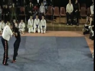 démonstration de boxe