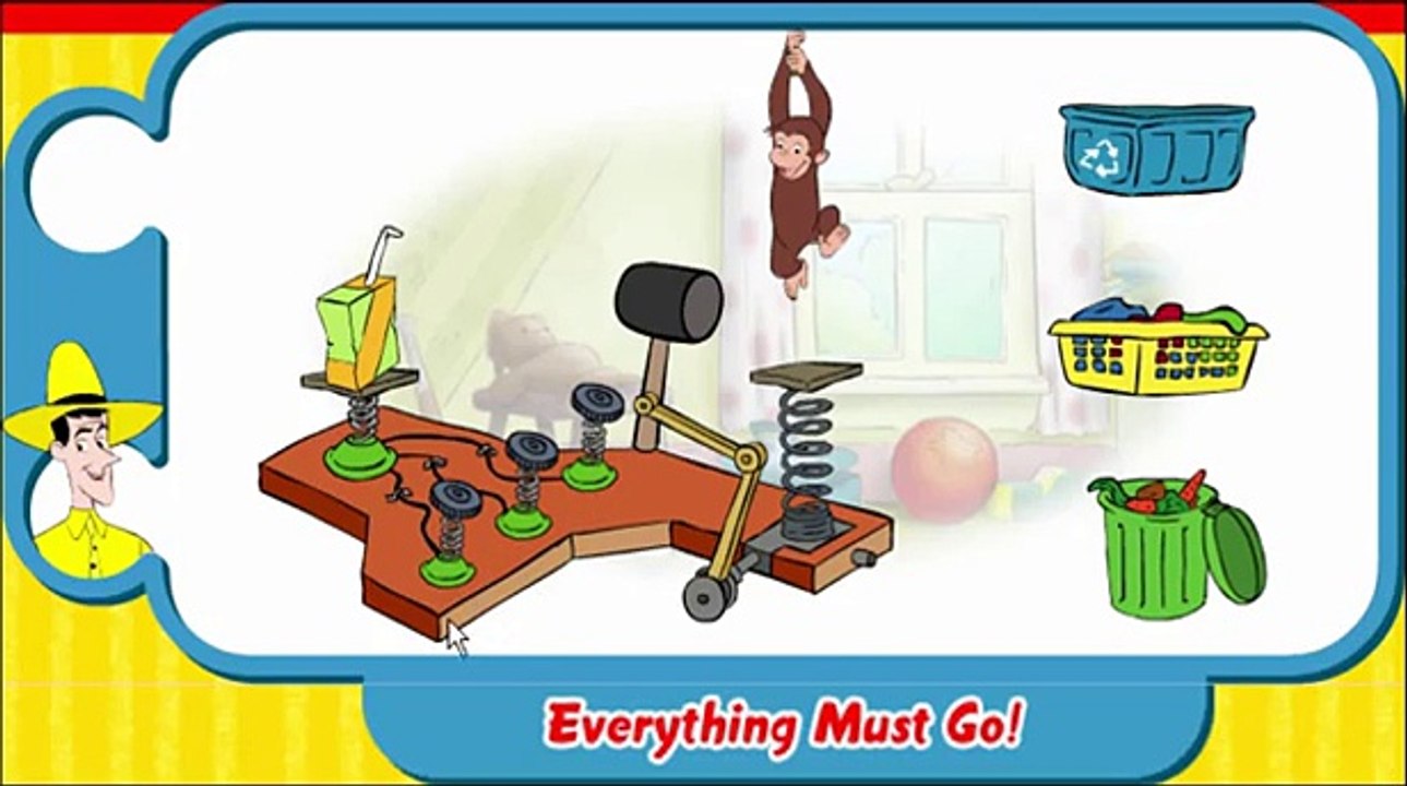 Curious George Everything Must Go Cartoon Animation PBS Kids Game Play Walkthrough