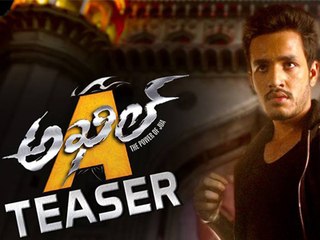 Akhil Movie Teaser || Akkineni Nagarjuna Birthday Special || Akhil Movie