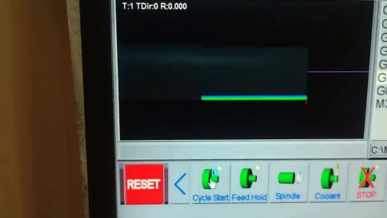 Usinagem de rosca em Torno CNC Mach3