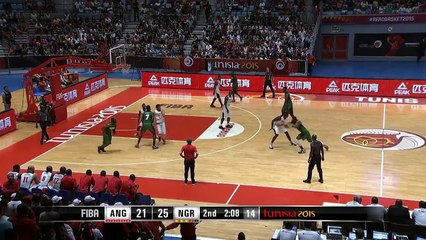 Angola v Nigeria - Game Highlights - Final - AfroBasket 2015