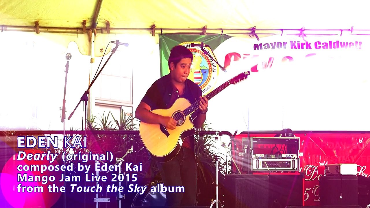 Acoustic Guitar Instrumental Love Song Live Performance EDEN KAI "Dearly" (original) World Best 2015