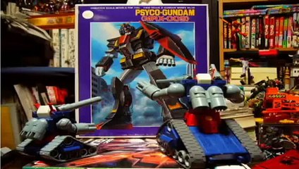 よみがえるガンプラ 昭和サイコガンダム wmv GUNDAM stop motion