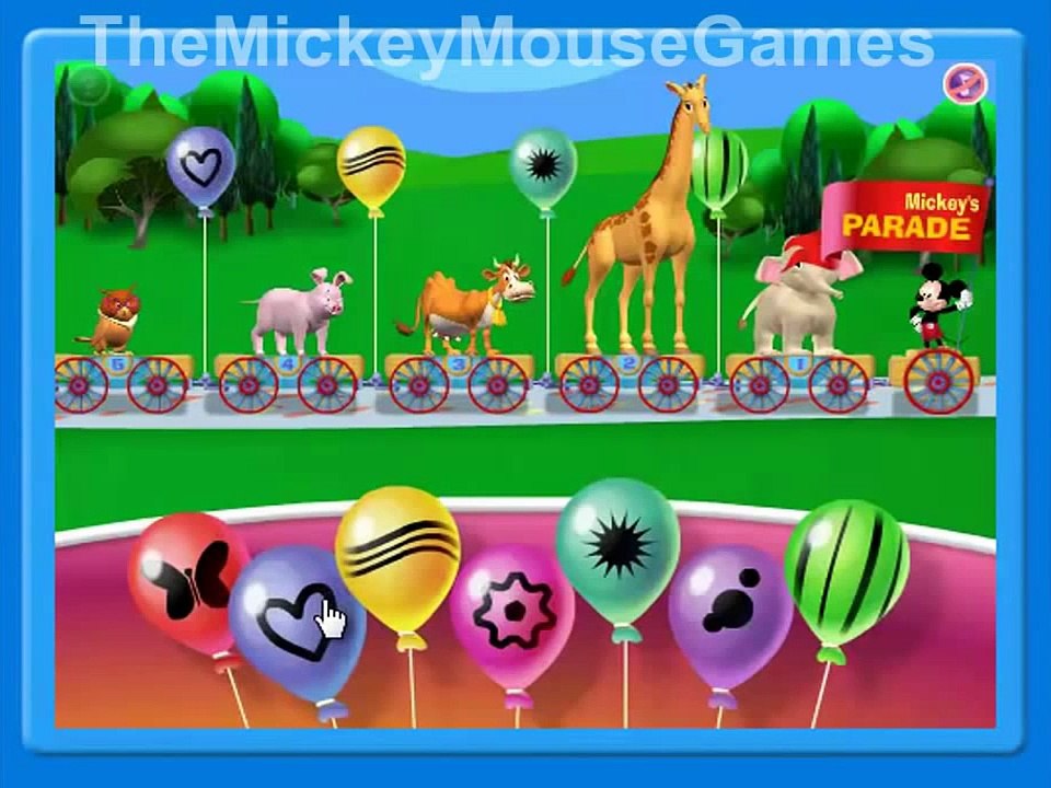 Mickey Mouse Clubhouse  Mickey's Animal Video Parade Full Game Episode
