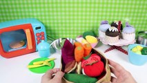 Just Like Home Microwave Oven Toy IKEA Kitchen Set Cooking Playset Toy Food Toy Cutting Food  HD