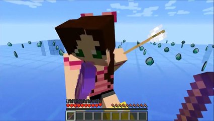 Pat and Jen PopularMMOs Minecraft | DIAMOND DEFENDER | Mini-Game