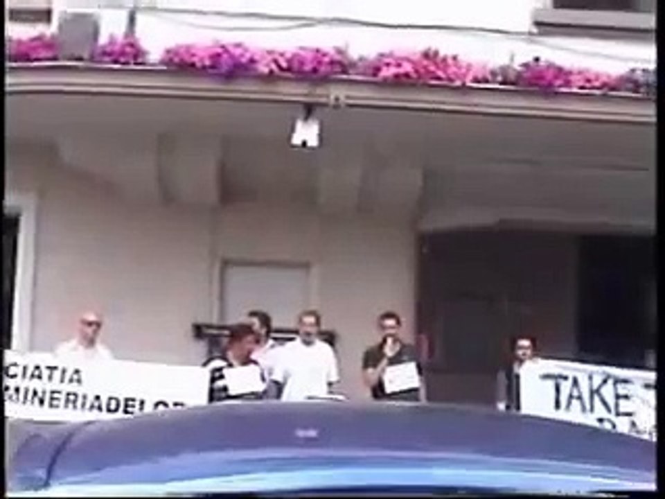 Anti-communist protest 2010 from USA Embassy, Bucharest, Romania - part 2