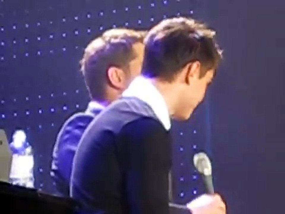 Michael Buble & Leon Jackson Lost Glasgow FRONT ROW VIDEO
