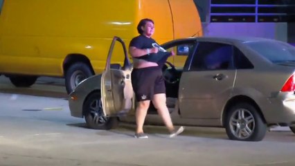 Woman Dances For The Last Time Right Before Getting Arrested By The Police