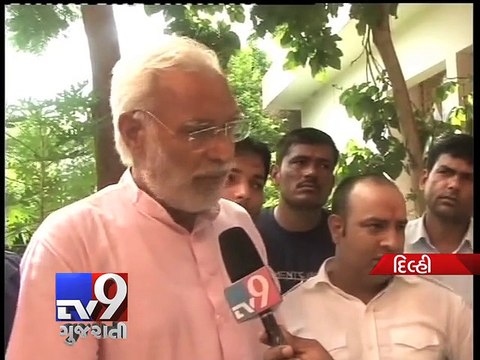 Hardik Patel faces opposition from a Gujjar faction during felicitation in Delhi - Tv9