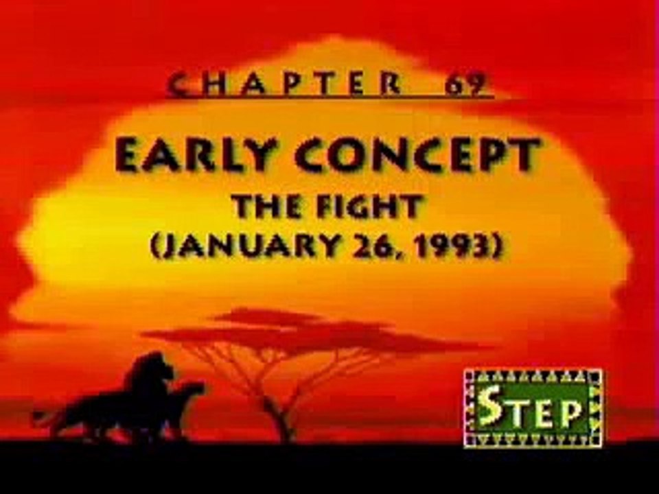 The Lion King - Alternate Ending (Storyboard)