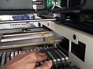 Samsung CP40 CV in Action - Pick and place SMT SMD (Teil2/2)