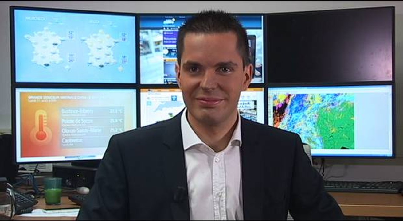 Fortes chaleurs puis violents orages