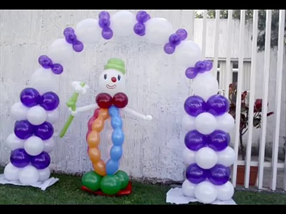 Cómo hacer un payaso con globos