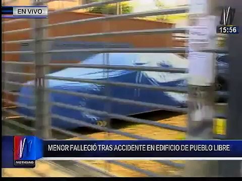 Pueblo Libre: Niño de 4 años muere al caer del piso 14 de edificio