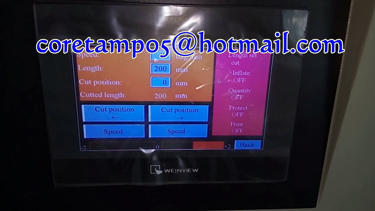 Stationery shop packing machine for pens/ruler/pencils