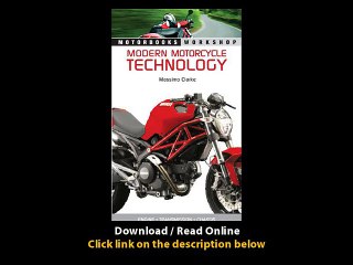 Download PDF Modern Motorcycle Technology How Every Part of Your Motorcycle Works