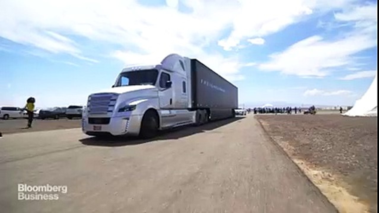 Here's how a driverless truck works