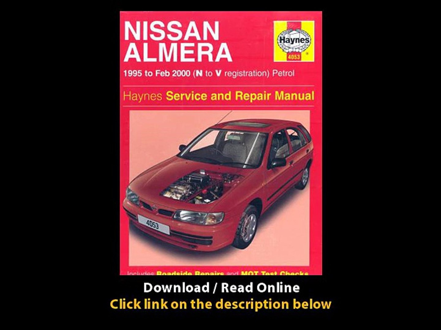 Download Pdf Nissan Almera Service And Repair Manual N To V Reg - Video Dailymotion