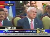 Declaración del presidente de facto en Honduras Roberto Micheletti
