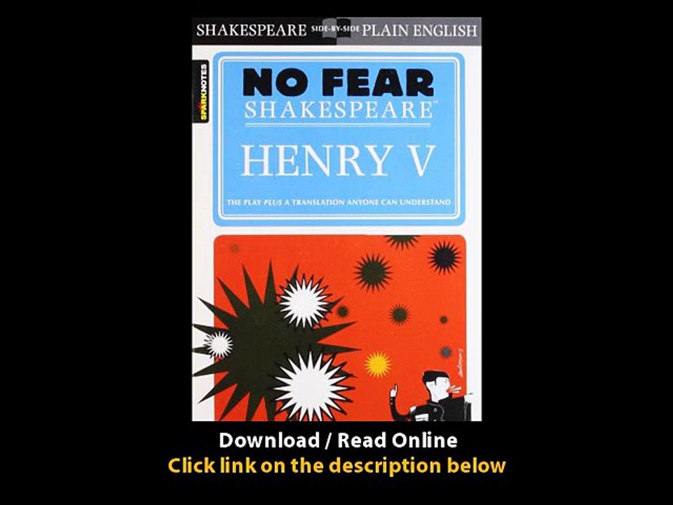 Download PDF No Fear Shakespeare Henry V