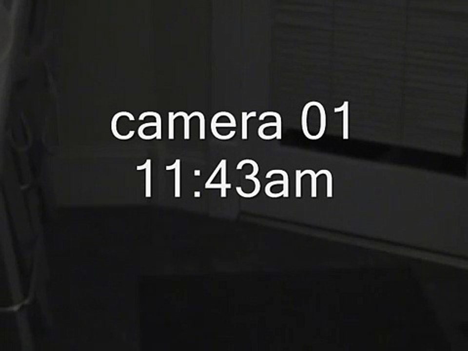 Easter bunny caught on tape at  my 5yr olds request.