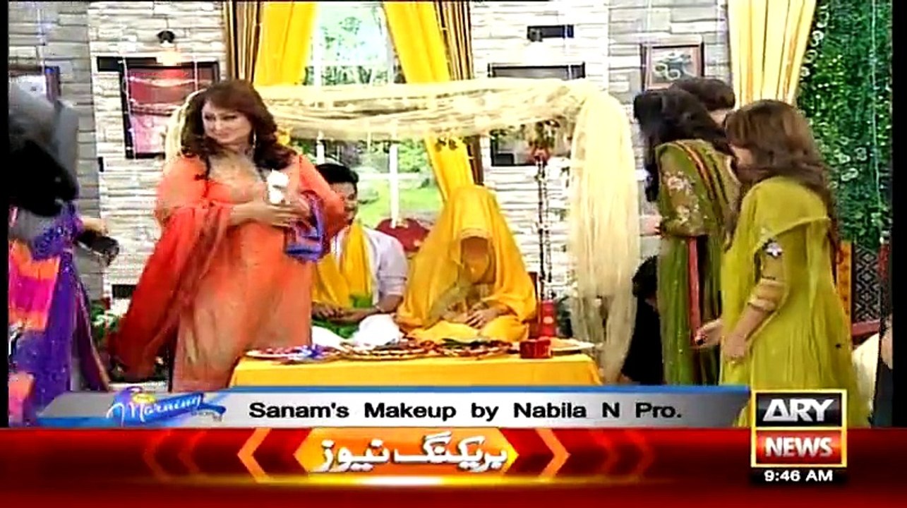 The Morning Show With Sanam Baloch on ARY News Part 3 - 31st August 2015