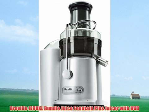 Breville JE98XL Bundle Juice Fountain Plus Juicer with DVD