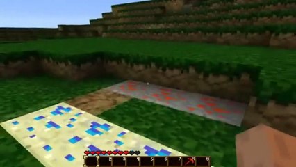 Lava and Water Sand MOD In Minecraft