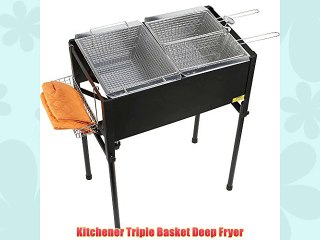 Kitchener Triple Basket Deep Fryer