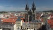 Prague - The view from the old town hall