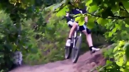 Bicycle jump fail