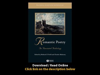 Download PDF Romantic Poetry An Annotated Anthology