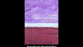 Download PDF Romanticism A Very Short Introduction
