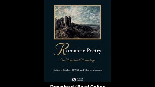 Download PDF Romantic Poetry An Annotated Anthology - Copy