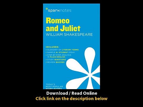 Download PDF Romeo and Juliet SparkNotes Literature Guide