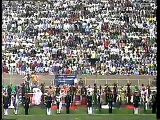 Inaugración del mundial México 86 Estadio Azteca video de Duglin