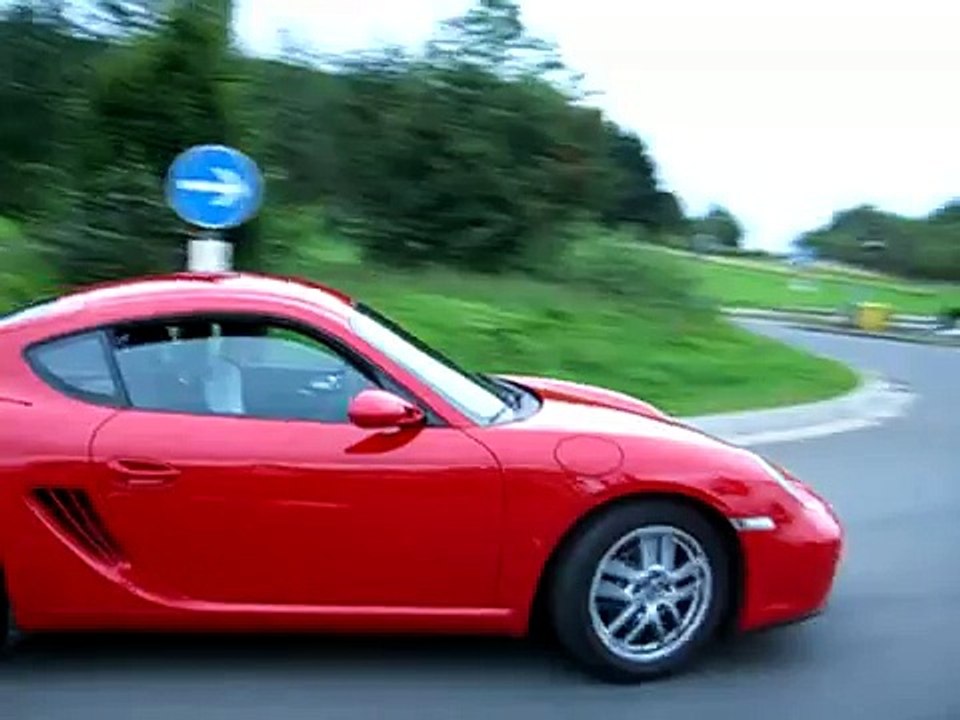 porsche cayman s drift