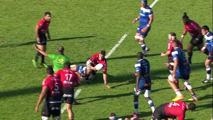 TOP14 - Castres - Toulon : 24-9 - ESSAI Julien SERON (CO) - Saison 2015/2016