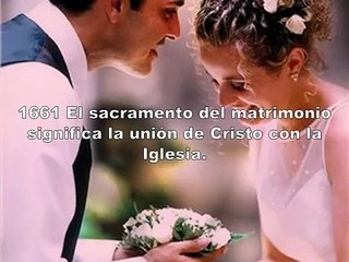 El sacramento del Matrimonio en el Catecismo de la Iglesia Católica