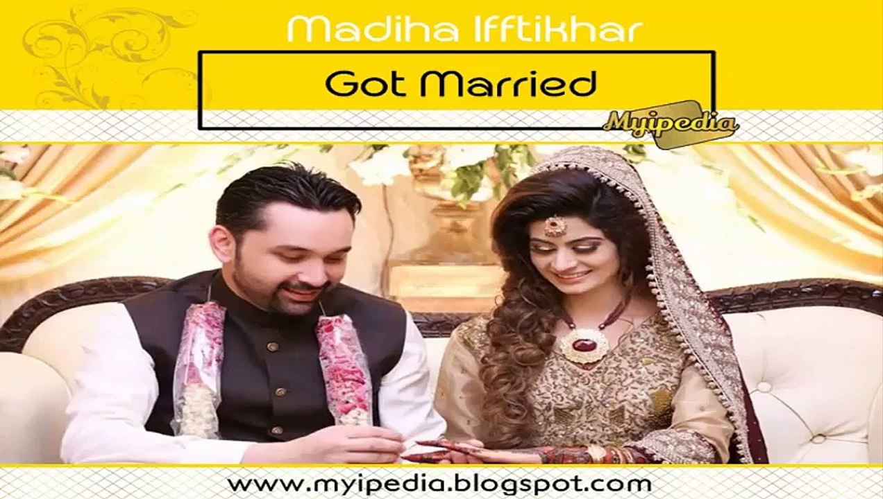 Madiha Rizvi Wedding Pictures