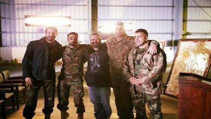 Yalghaar Team after a briefing in 0 Degree Weather and still Smiling Pictures