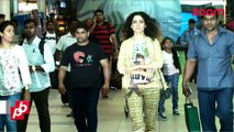 B-Town Stars spotted at Mumbai International Airport -Bollywood News