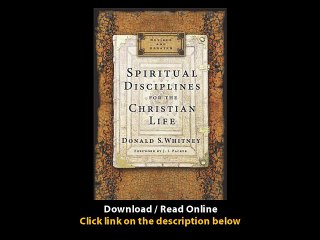 Download PDF Spiritual Disciplines for the Christian Life