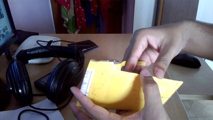 3) Credit card shaped pocket lamp unboxing(aliexpress)