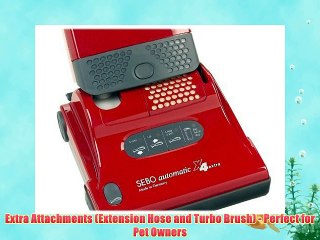 SEBO 9559AM Automatic X4 Pet Upright Vacuum Red