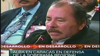 Discurso de Daniel Ortega en Cumbre del ALBA en defensa de Venezuela