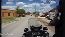 Alabama Police Pursuit POV Motorcycle Officer's Helmet Cam (GoPro)