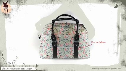 Sac à langer Vintage Metro Bag de Lässig