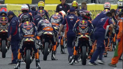 2015 Red Bull MotoGP Rookies Cup  Silverstone Race 1 Highlights